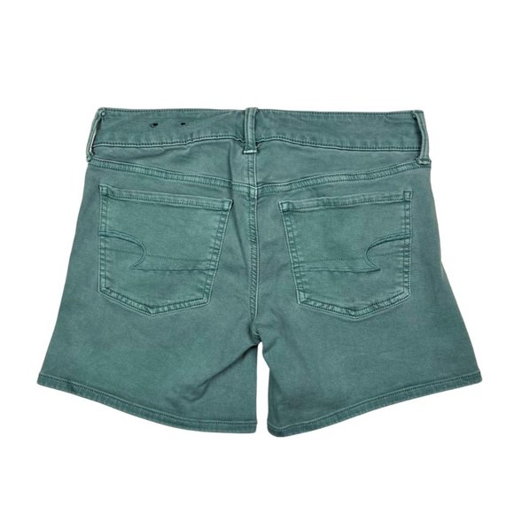 (Up To 50% Off SALE) American Eagle Outfitters Denim Midi Shorts - Picture 3 of 4